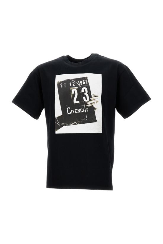 GIVENCHY Men T-Shirts BM71NK3YSL001 Black