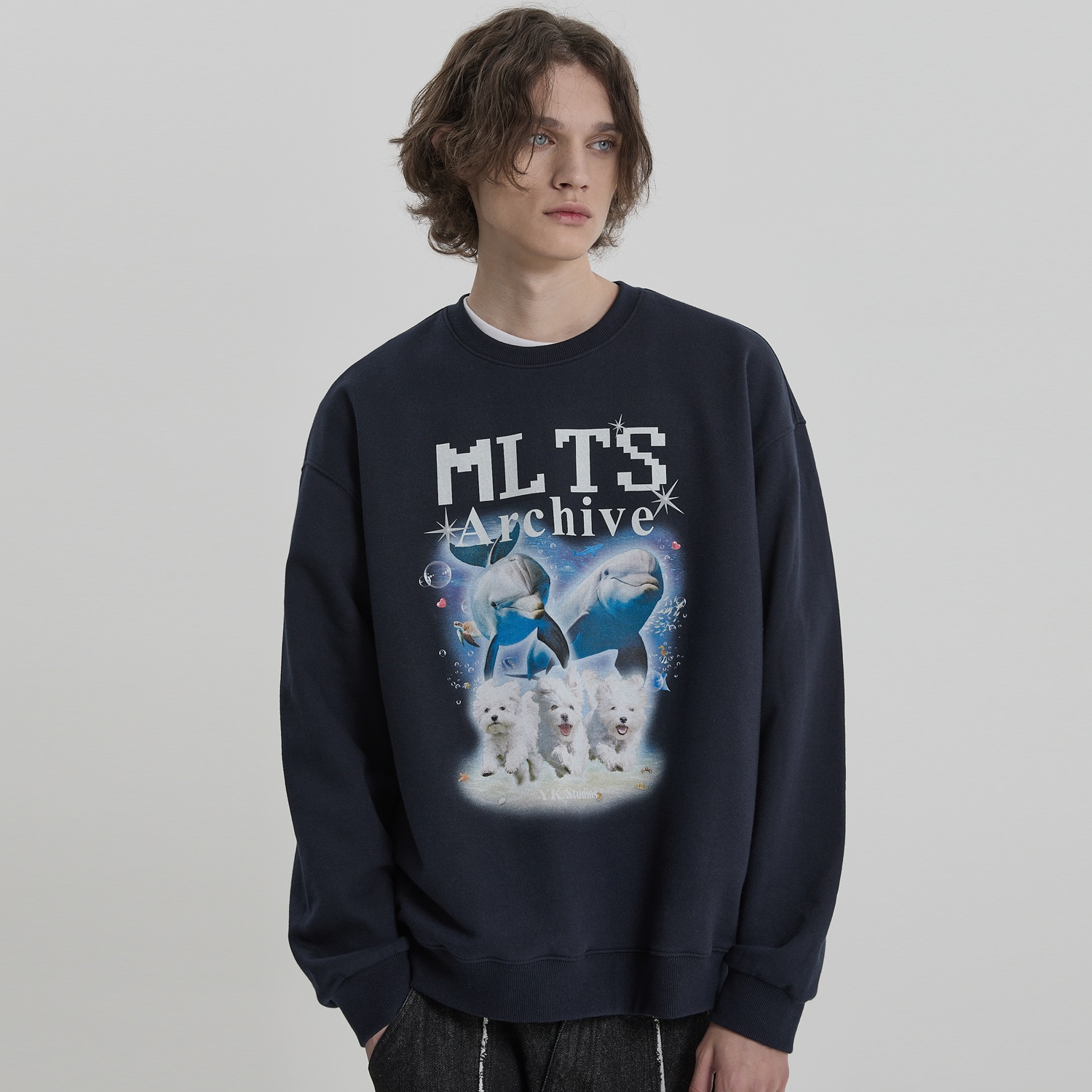 MLTS Archive Sweatshirt NAVY