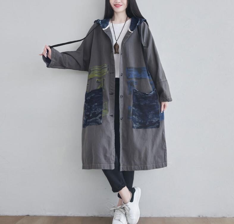 デニムコートアウター レディース 人気 コート トレンチコート デニム カジュアル フード付き