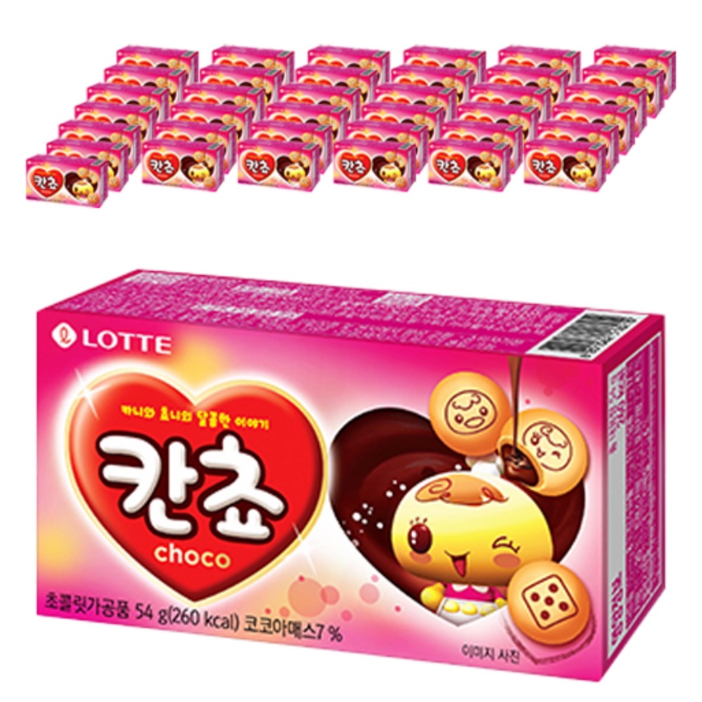 ロッテ製菓カンチョチョコ味54g32個