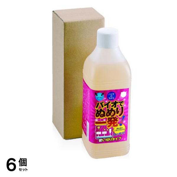 バイオのちから バイオでぬめり一発! 排水管用 使い切りタイプ 1L 6個セット