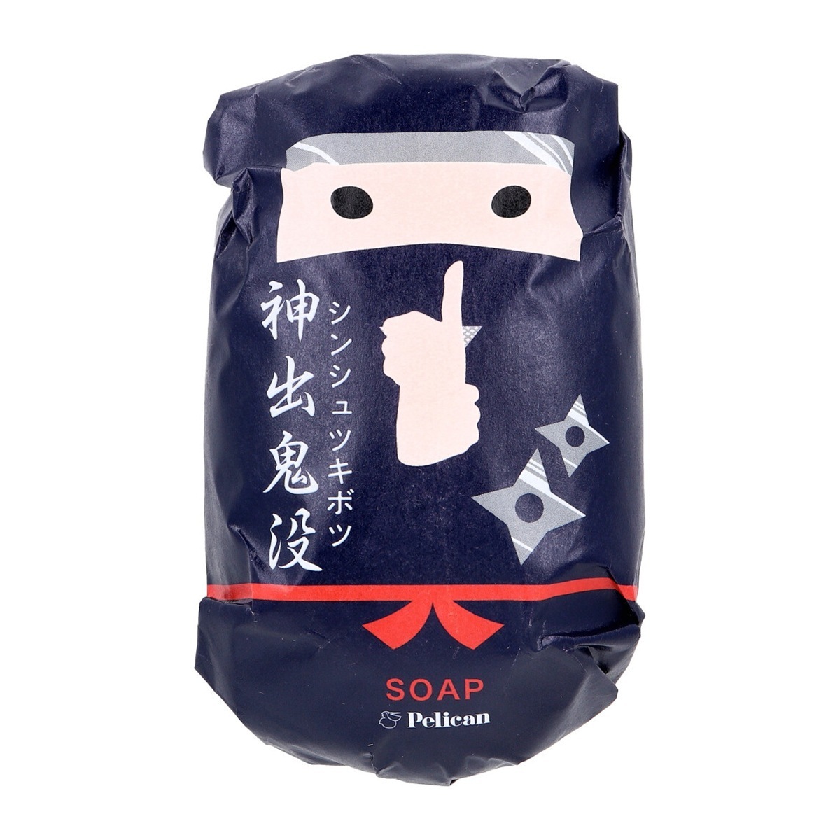 固形石鹸 化粧石鹸 和せっけん 忍者 神出鬼没 新緑の香り 180g X3個