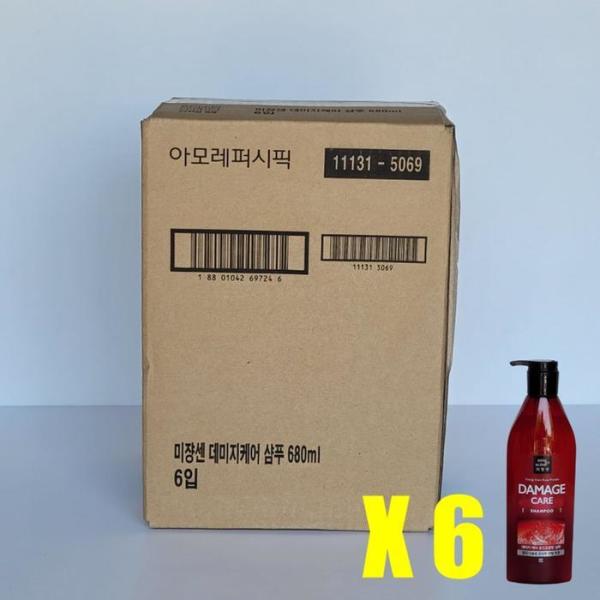XBG2M3K8シャンプー リンス 680ml 6個 1box サラサラのハリのある/リンス(エイジングケア)