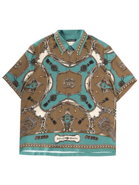 DOLCE & GABBANA Men Shirts G5JH9T HI12CHV5XH Brown