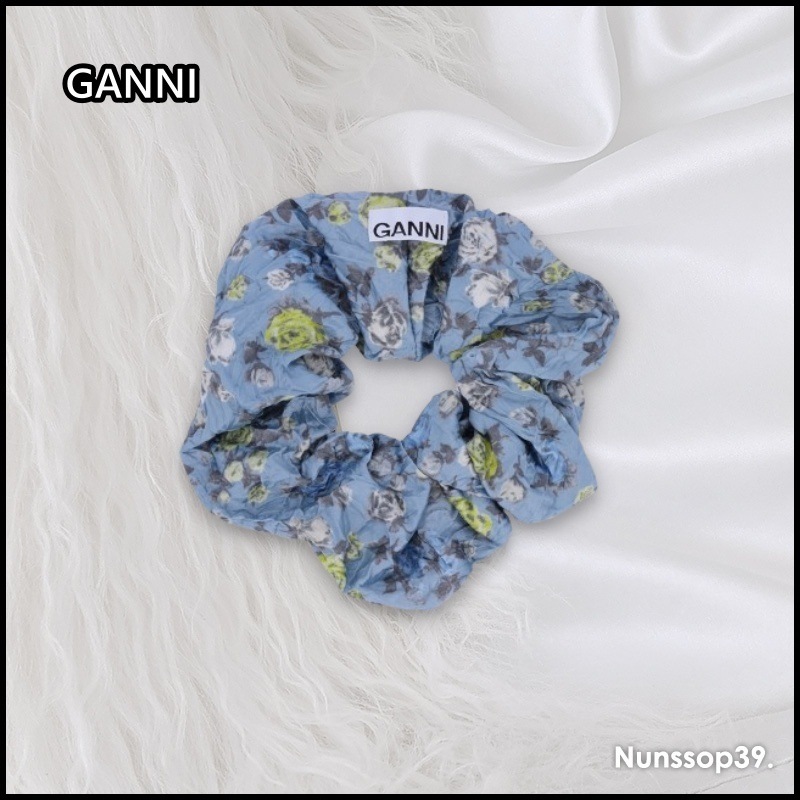 GANNI A6299 766 クリンクルサテンスクランチ