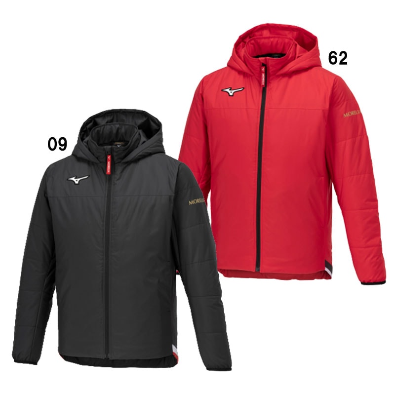 モレリア MORELIA パデッドウォーマージャケット (ユニセックス) フットボール サッカー ウェア モレリア 23AW(P2MEA501)