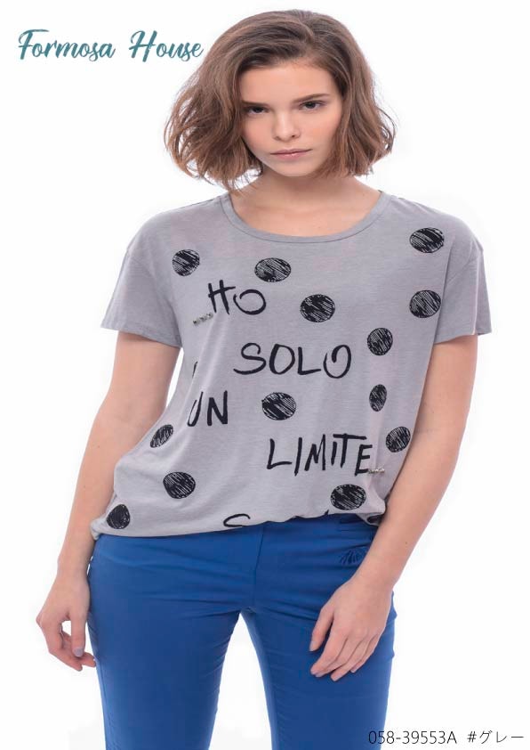 台湾製春夏水玉Ｔシャツ 5,229円