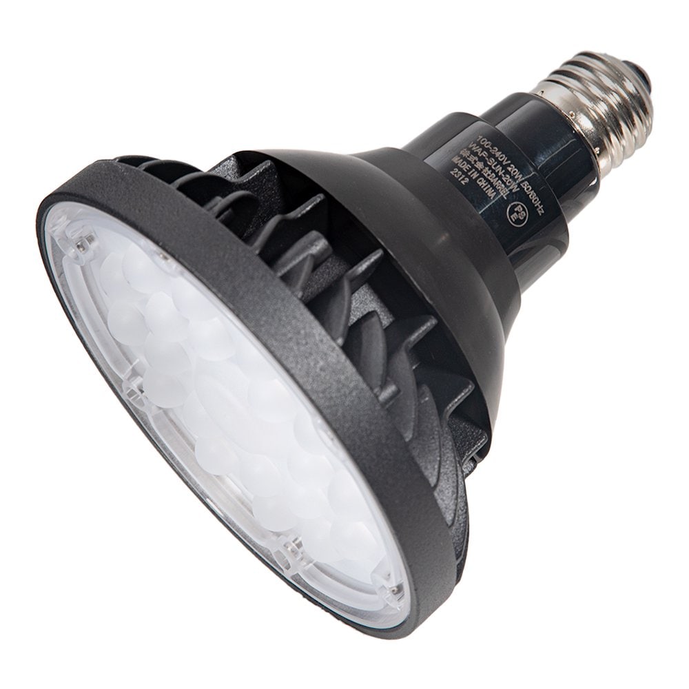 植物育成ライト　ＢＡＲＲＥＬ　防水仕様ＬＥＤライト　ＷＡＰ－ＳＵＮ　２０Ｗ　ＢＫ　ブラック　植物育成用ライト　ＣＲＣ90―94―00―00―00