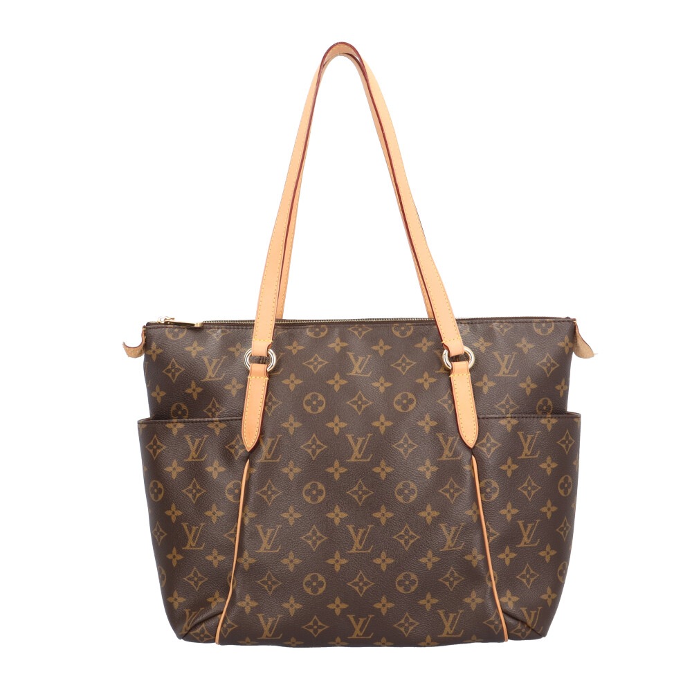 ルイヴィトン トータリーMM モノグラム トートバッグ モノグラムキャンバス M56689 ブラウン LOUIS VUITTON 中古