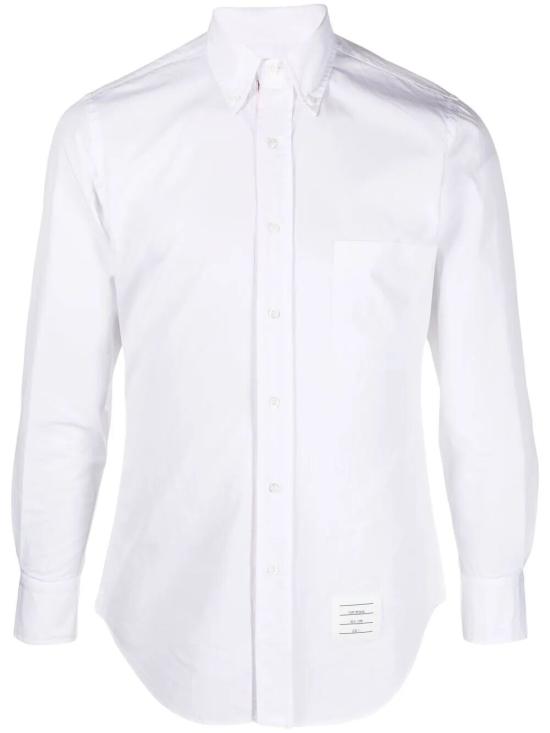 THOM BROWNE Men Long Tops MWL010E 03113 097 100 WHITE