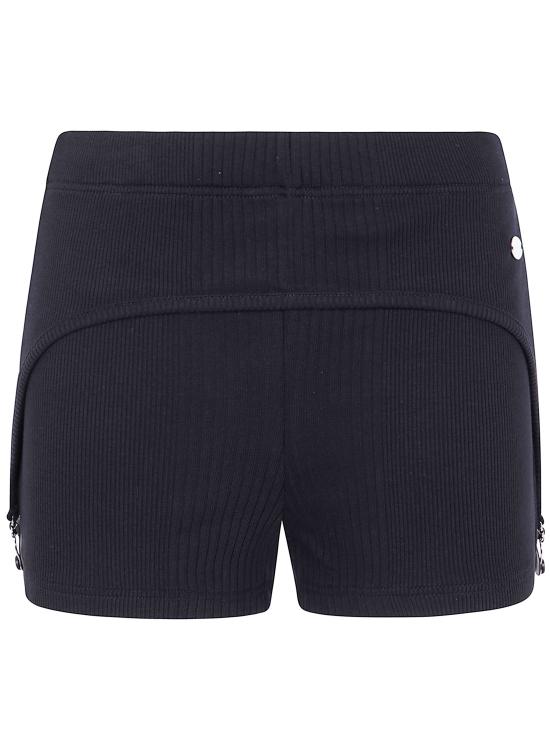 JEAN PAUL GAULTIER Women Shorts & Burmudas 25 04 W TR038 J014 00 BLACK