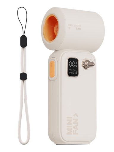 【2025超高速扇風機・爽快×超速】BILIWAL ハンディファン 30000RPM 1-100無段階風量調節 5000MAH大容量バッテリー 最大12時間動作 16M/Sの風力革命 超高速 強力 T
