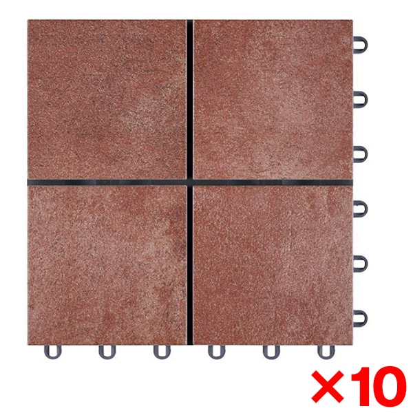 【10個セット】 AP15MU03UFJ ベイクアンバー バーセア MUシリーズ [タイルユニット(150角)]