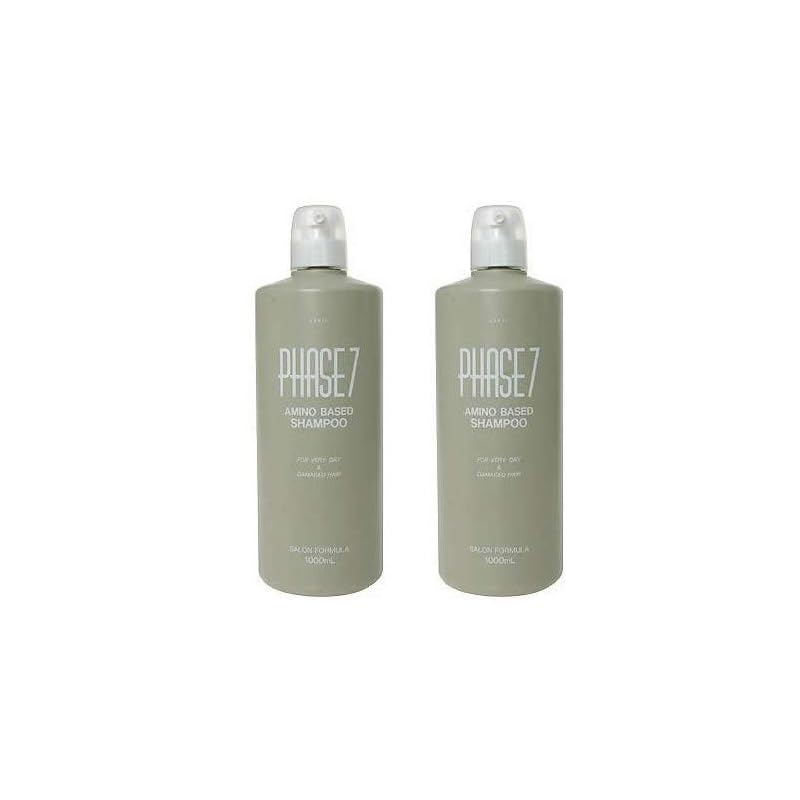 【x2個セット】 資生堂 ジェニック フェイズ7 ヘアシャンプー 1000ml 美容室