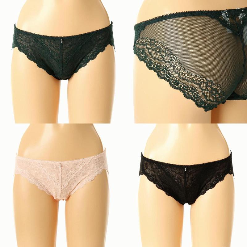 3枚入りウィンターグローリーレースパンティー3枚セットSPTD575SSG