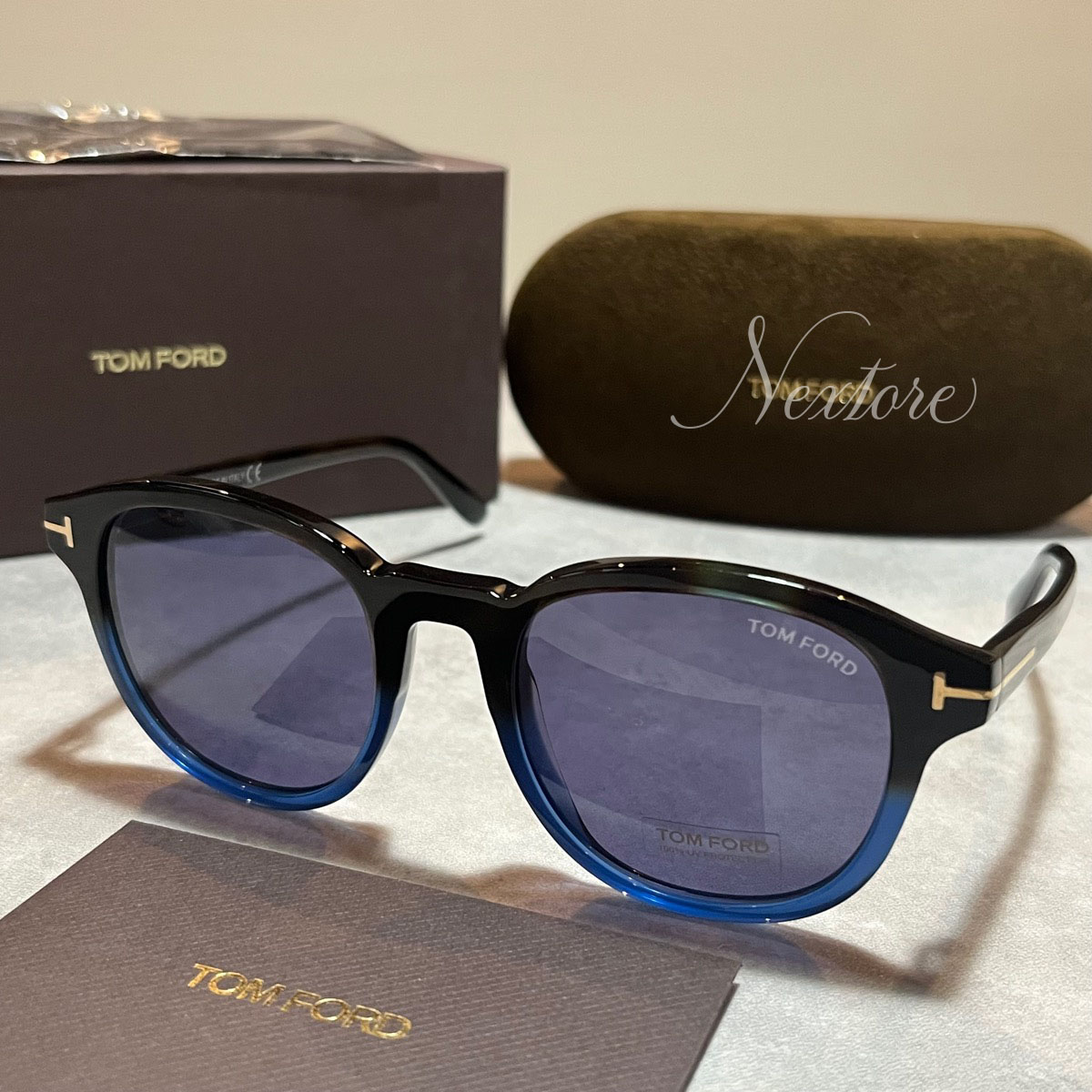 【正規品・新品】TOMFORD TF752 FT752 55V イタリア製 サングラス メガネ 眼鏡 メンズ レディース トム フォード 伊達メガネ ビジネス 普段使い