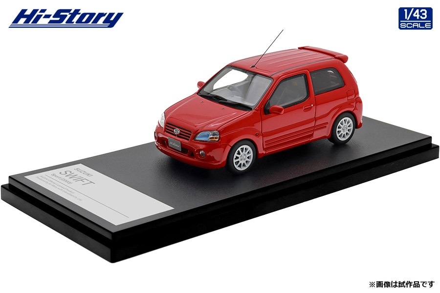 ハイストーリー 1/43 SUZUKI SWIFT Sport (2003) ブライトレッド2【HS519RE】 ミニカー HS519RE スズキ スイフトS 2023 レッド2
