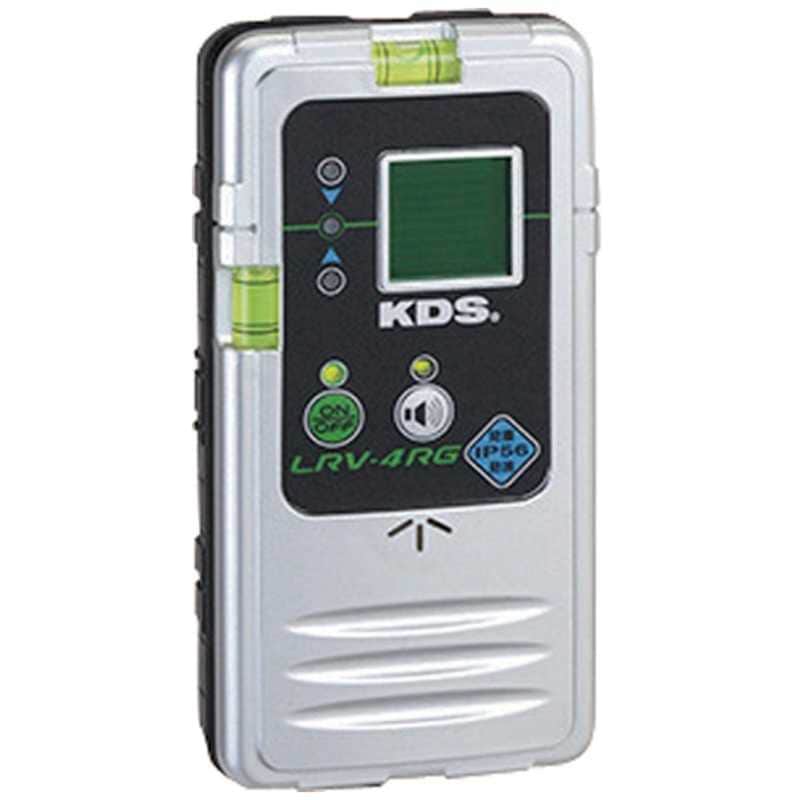 ムラテックKDS　KDS 防滴レーザーレシーバーリアルグリーン　LRV-4RG