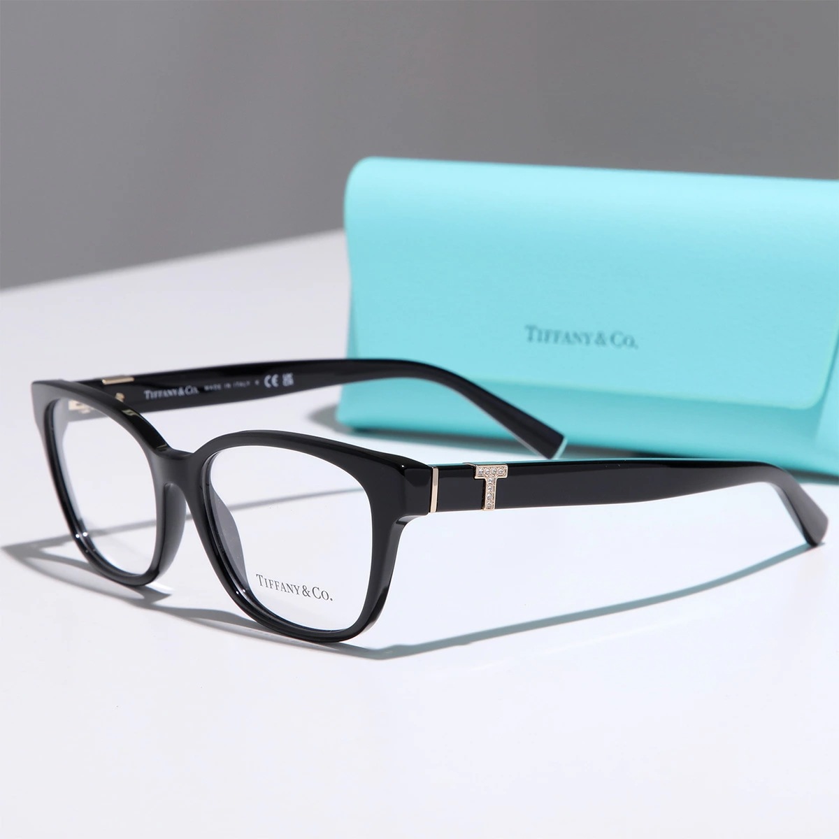 Tiffany&Co. ティファニー メガネ Tiffany T ティファニー ティー TF2270-B メンズ スクエア型 セルフレーム フルリム 8361