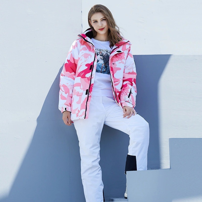 上下セット スノーボードウェア 韓国ファッション スポーツシリーズ スノーボードウェア