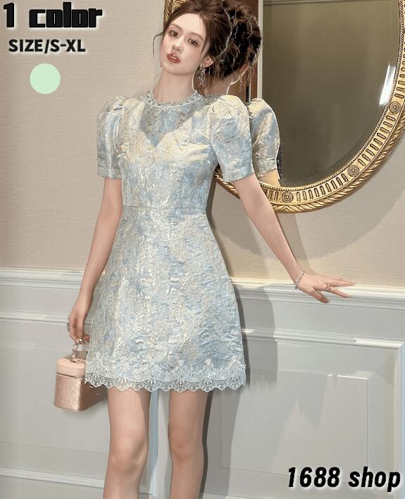 「爆買」2025　フレアワンピース ロングワンピース　半袖　姫系ワンピース　シフォン　ワンピース Aライン ミニ ひざ丈 ミドル丈 エレガント　アシンメトリー 花柄 パーティドレス お嬢様 セクシー