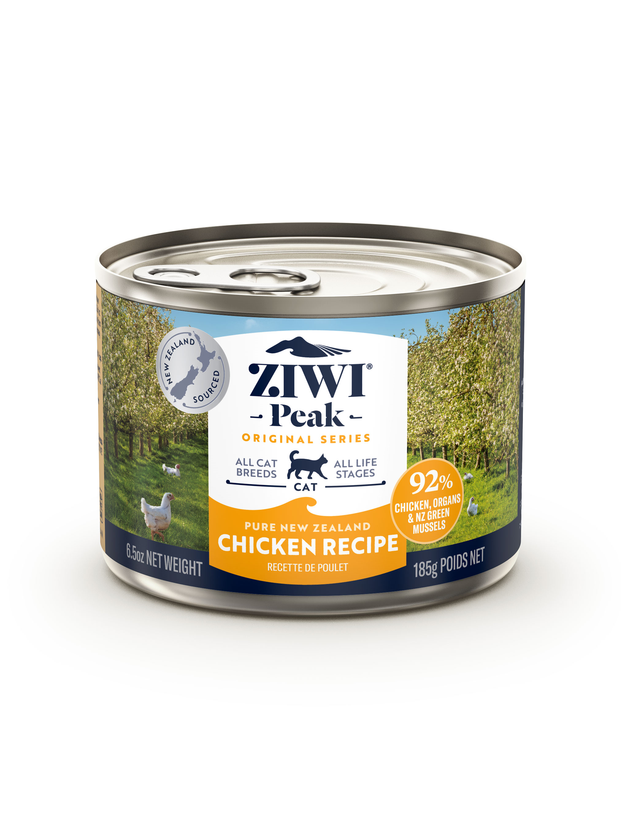Ziwipeak ZIWI ピーク キャット缶 フリーレンジチキン 185g×12缶