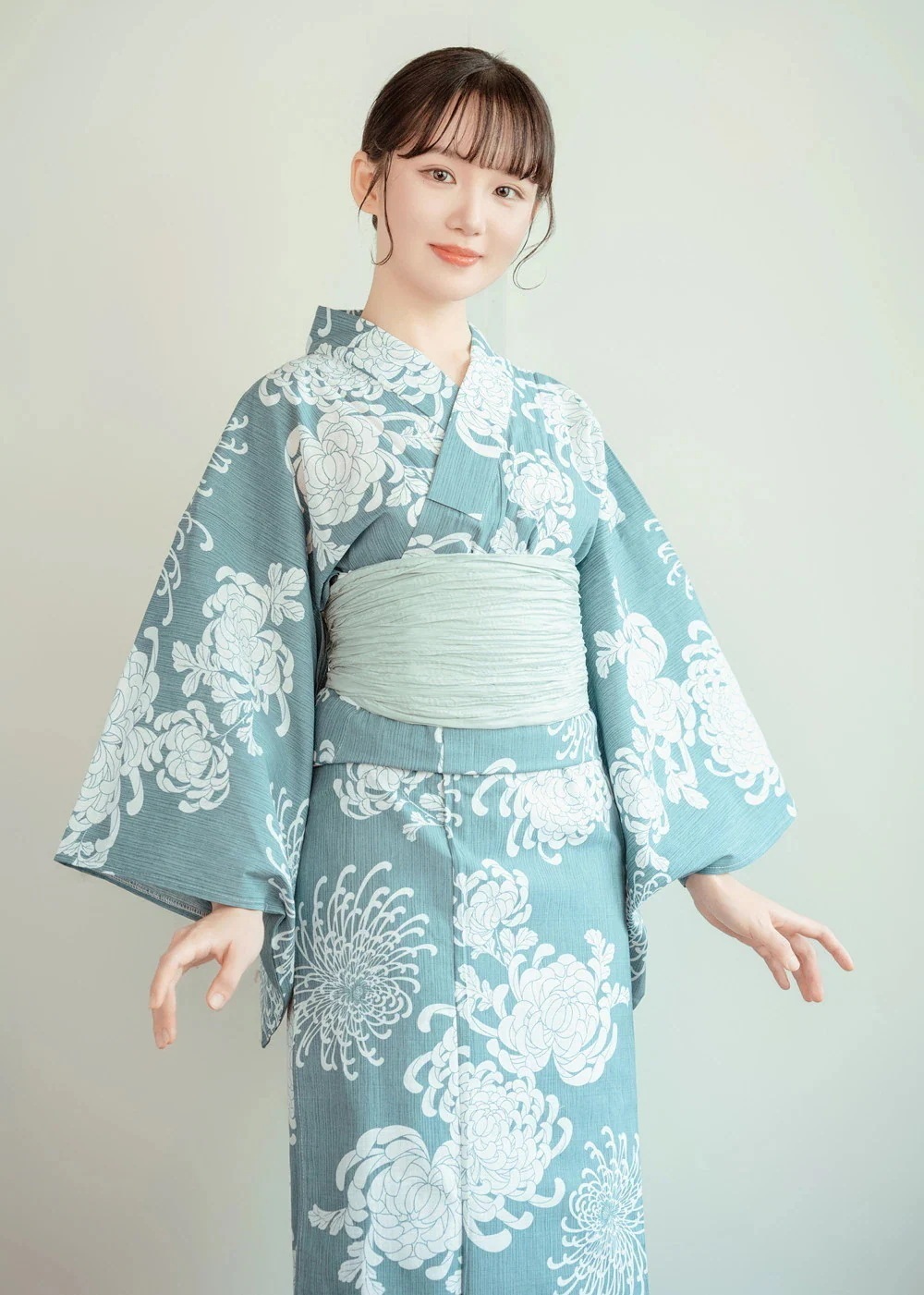 和服浴衣女性伝統スタイル高級純綿生地観光和服