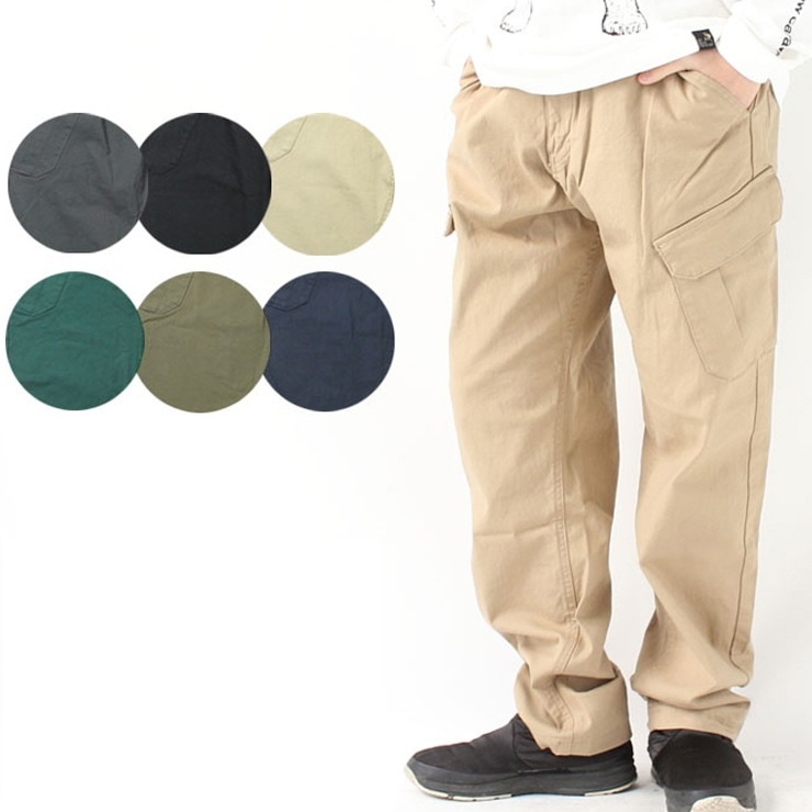 パンツ メンズ KRIFF MAYER 春 パンツ ツイル キャンプ カーゴパンツ 2234000