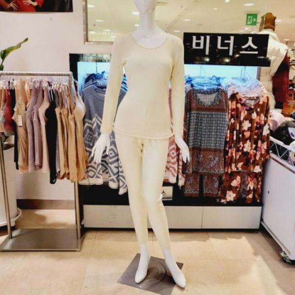 VLG5006CL 暖かい保温ウール素材 女性用下着セット_P348073292