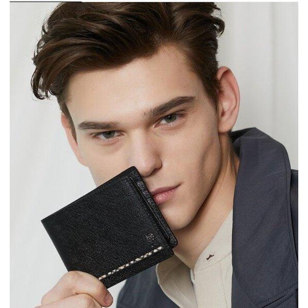 AK Bundang店 アレクサンダー ブラック チェック ライン ポイント 牛革 DBWA4F623BK