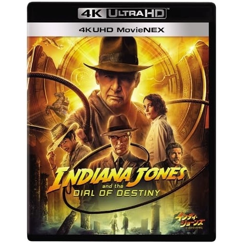 インディ・ジョーンズと運命のダイヤル MovieNEX(4K ULTRA HD+.. ／ ハリソン・フォード (4K ULTRA HD) VWAS-7510