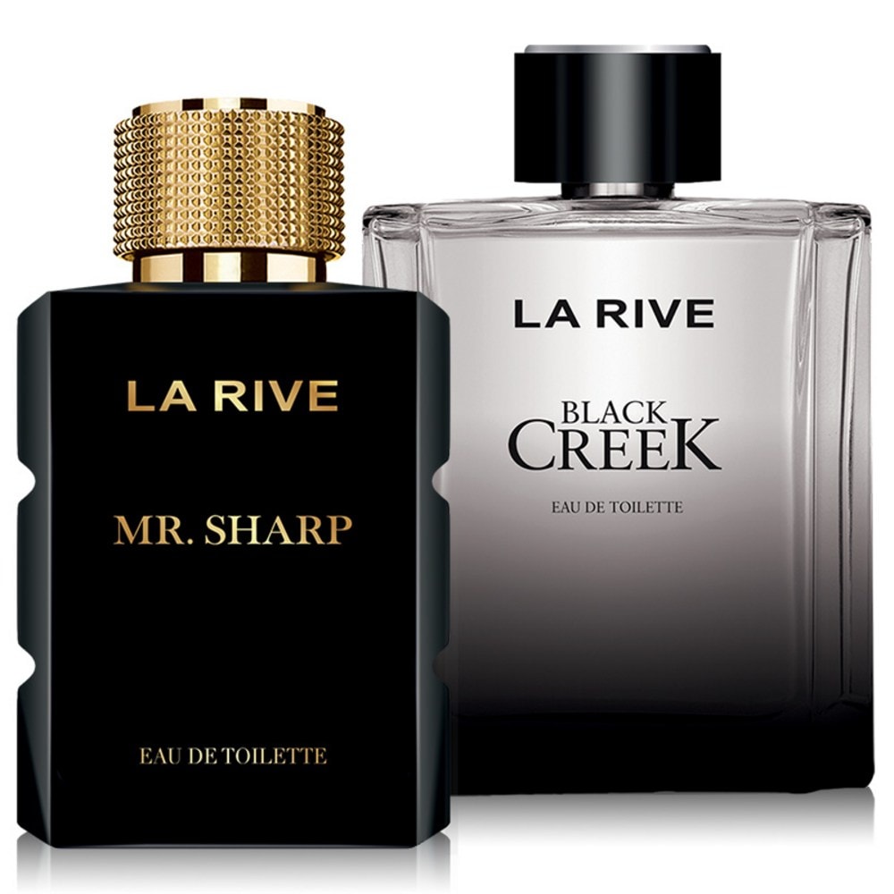 ラリブ男性香水2種（MR.シャープ+ブラッククリーク）100ml×2種
