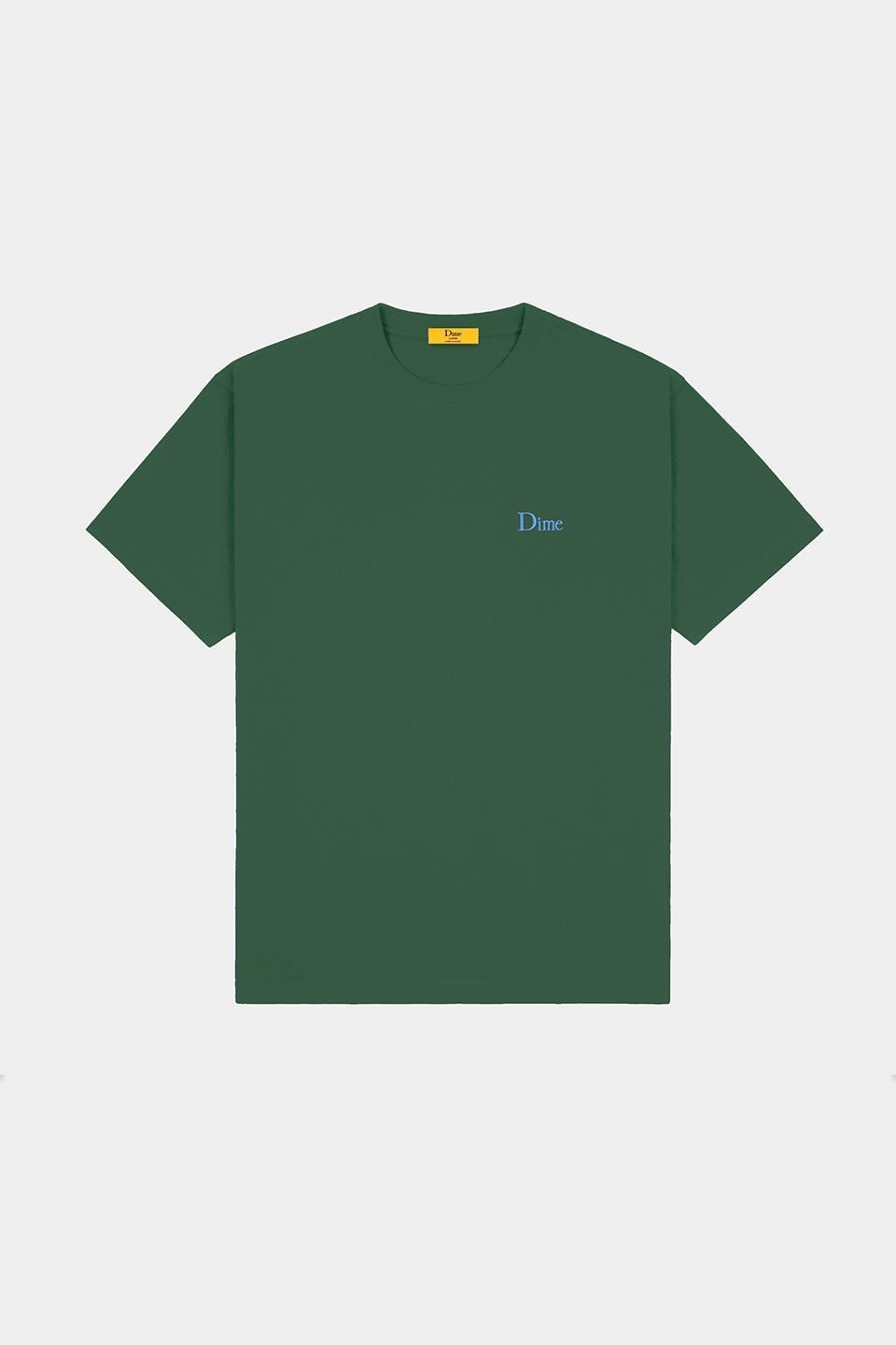 関税送料込み【DIME】Classic SOS T-Shirt (Dark Forest) DIME】 DIME CLASSIC SMALL LOGO T-SHIRT : RAINFOREST Tシャツ
