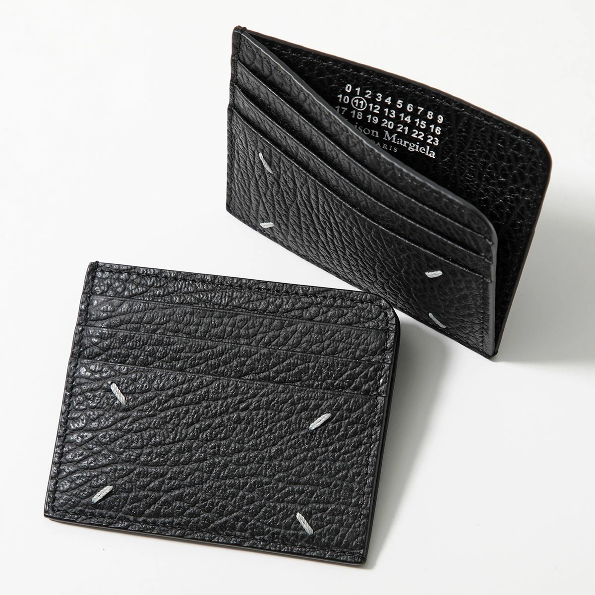 MAISON MARGIELA メゾンマルジェラ 11 カードケース SA3VX0007 P4455 レディース レザー パスケース ミニ財布 4ステッチ T8013