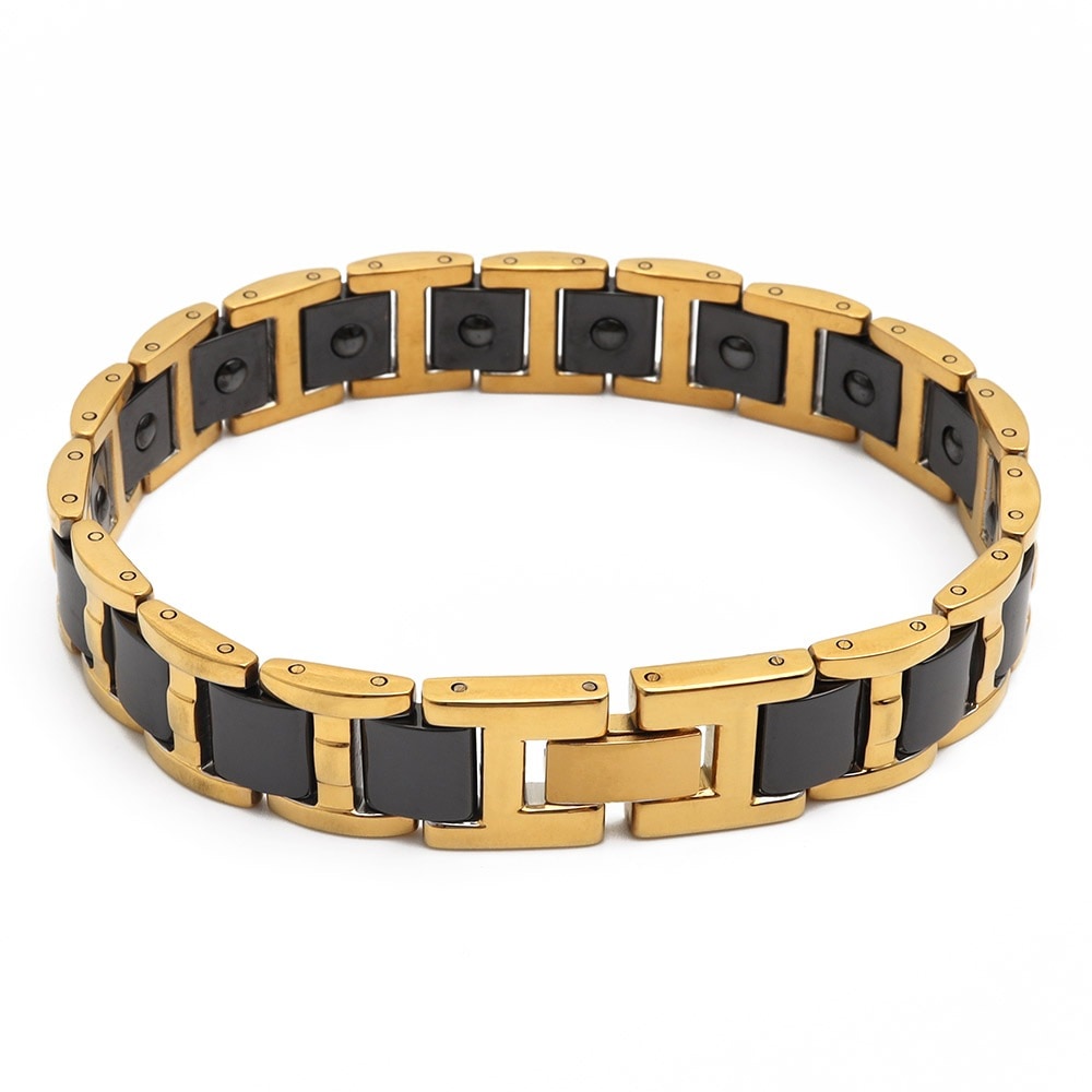 セラミック 磁気ブレスレット [b391]