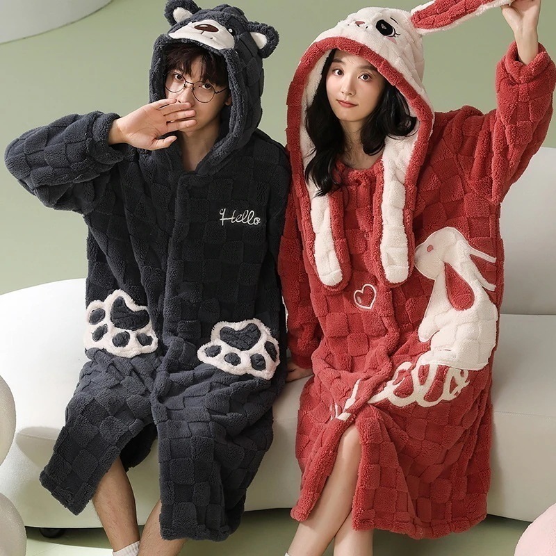 【2枚購入で100円OFF】今買いたいが特売！上下セットお揃い カップル ペアルック マタニティ キャラクター 部屋着 修学旅行 可愛い 恋人 メンズ レディース セットアップ 着ぐるみ 秋冬