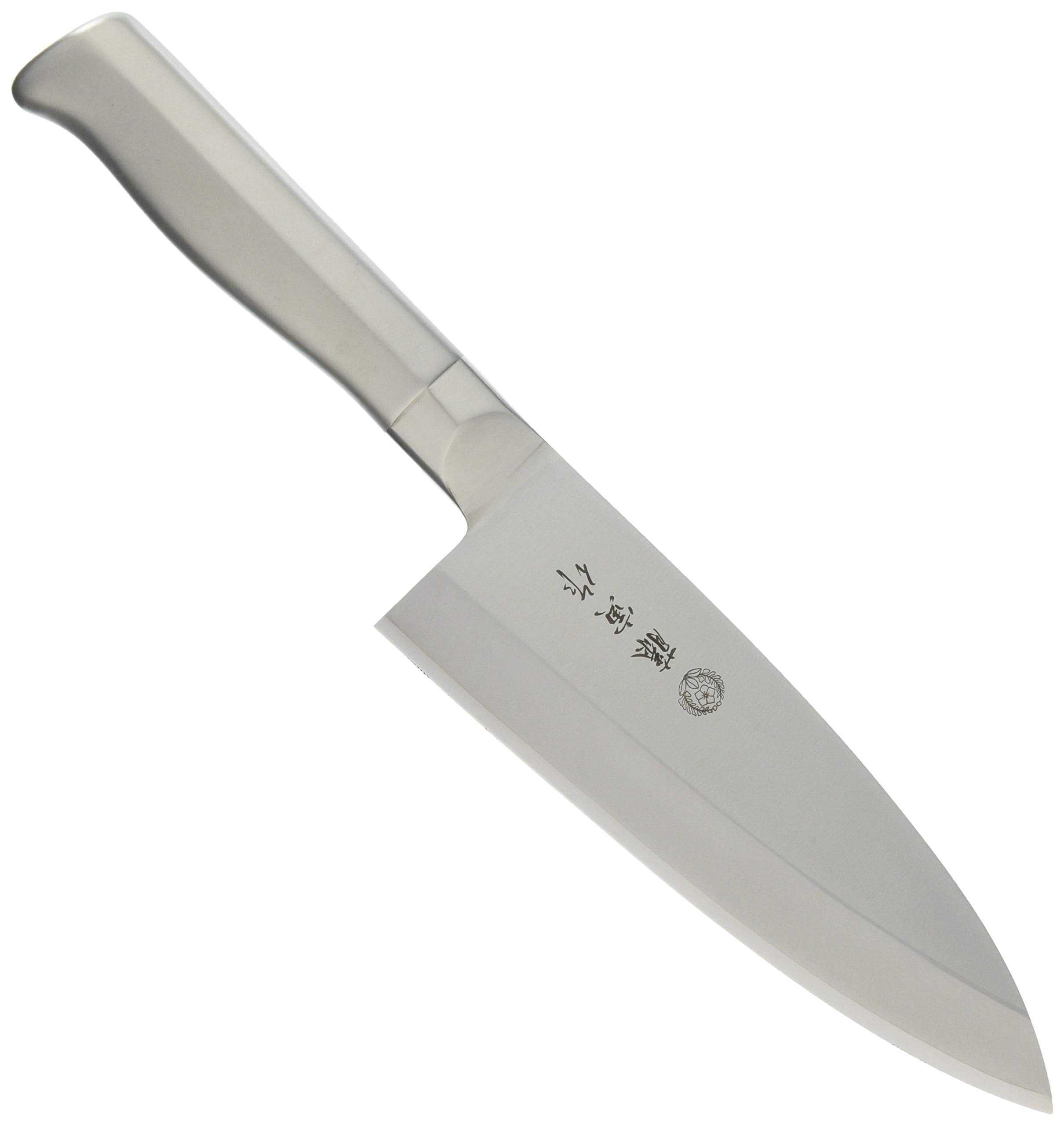 藤寅作 出刃 165mm 日本製 コバルト合金割込鋼 片刃 荒捌き 魚の頭を落とすなど骨ごと叩き切る使い方にも対応 オールステンレス 食洗器使用OK DPコバルト合金鋼2層複合 FU-636 シルバー
