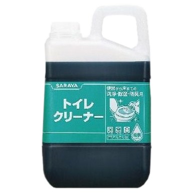サラヤ　トイレクリーナー　3kg×3本入【取り寄せ商品・即納不可】