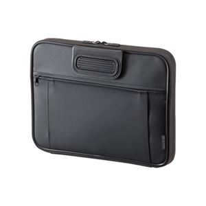 (まとめ)サンワサプライ 衝撃吸収インナーケース(13.3型ワイド) IN-H13BKN(×2セット)