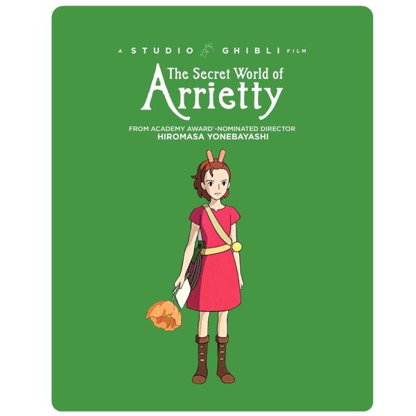 借りぐらしのアリエッティ Blu-ray ジブリ アニメ 語学学習 英語 フランス語 並行輸入品 北米版 ブルーレイ スチールブック版