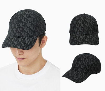 キャップ ^ ^ Unisex CKJ Logo Jacquard Baseball Cap 4G5066G Logo Jacquard Cap | Calvin Klein