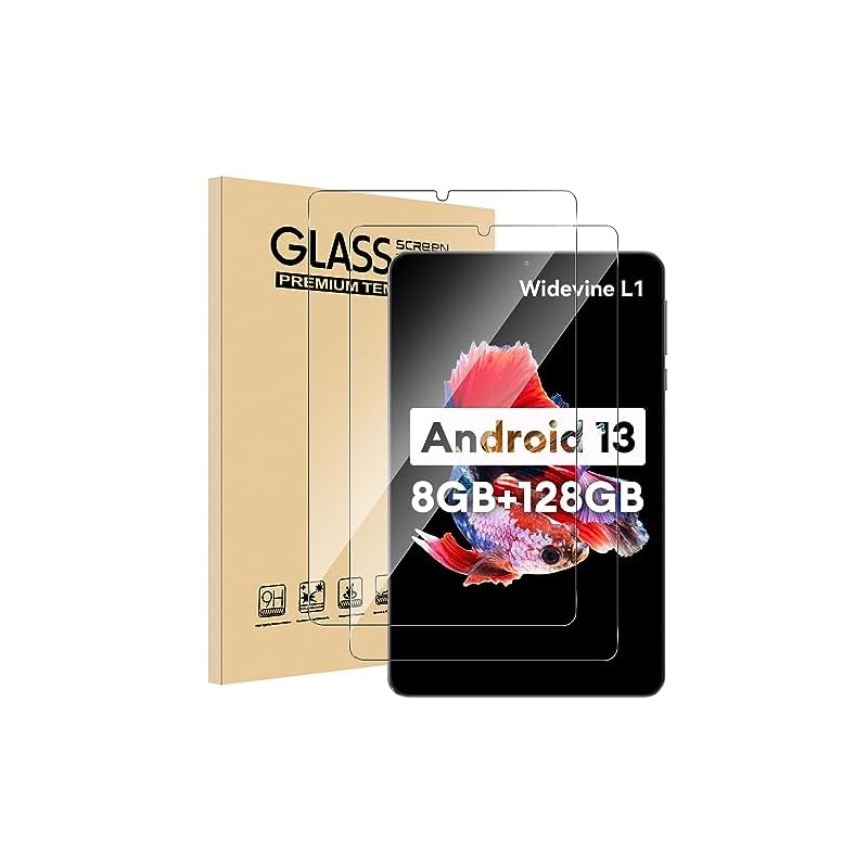 For Headwolf Fpad3/ALLDOCUBE iPlay50 mini/iPlay50 mini Pro ガラスフィルム(2枚) AUDASO Headwolf Fpad 3 日本旭硝子製