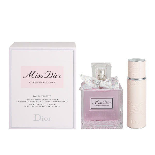 ミス ディオール ブルーミングブーケ EDT トラベル スプレー 100ml/10ml
