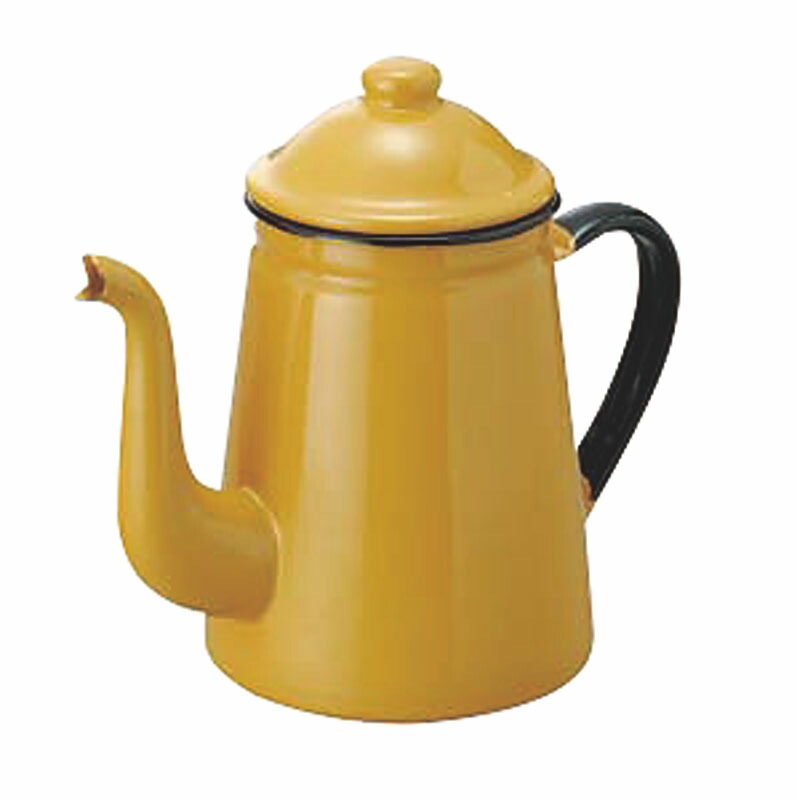 野田琺瑯 ホーローコーヒーポットNo.13 キャメル 1600cc