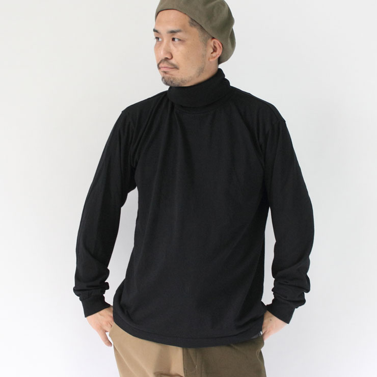 メンズ ロンTee ワラワラスポーツ WALLA WALLA SPORT タートルネック tee カットソー キャンプ ファッション アウトドアブランド 日本製 MADE IN JAPAN USAコッ