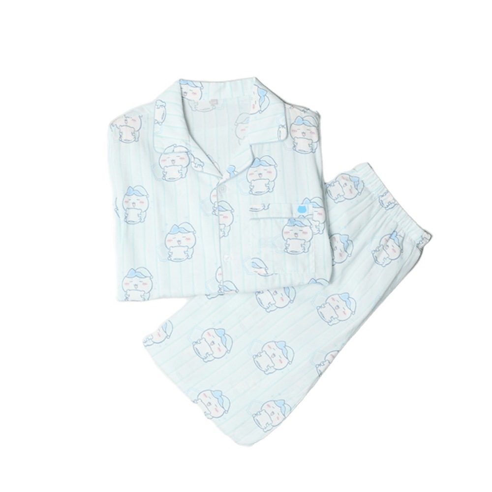 [マンジャクグィ] モンガ 小さくて 可愛い 長袖 パジャマ (BLUE)_SPPF49U05