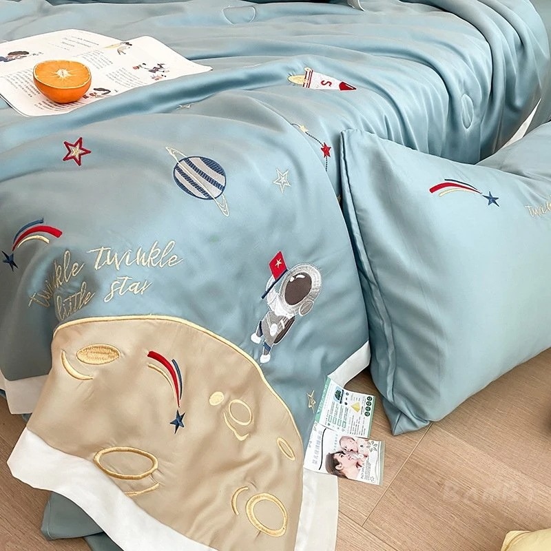 掛け布団 夏 肌掛け布団 洗える おしゃれ シングル セミダブル ダブル 冷感 薄手 冷え対策