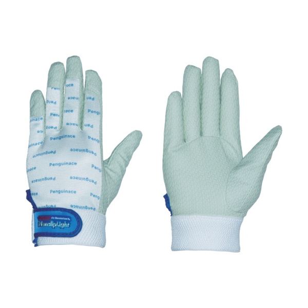 （まとめ）ペンギンエース ノンスリップライト Pパターンマジック LL ホワイト 1双[x5]