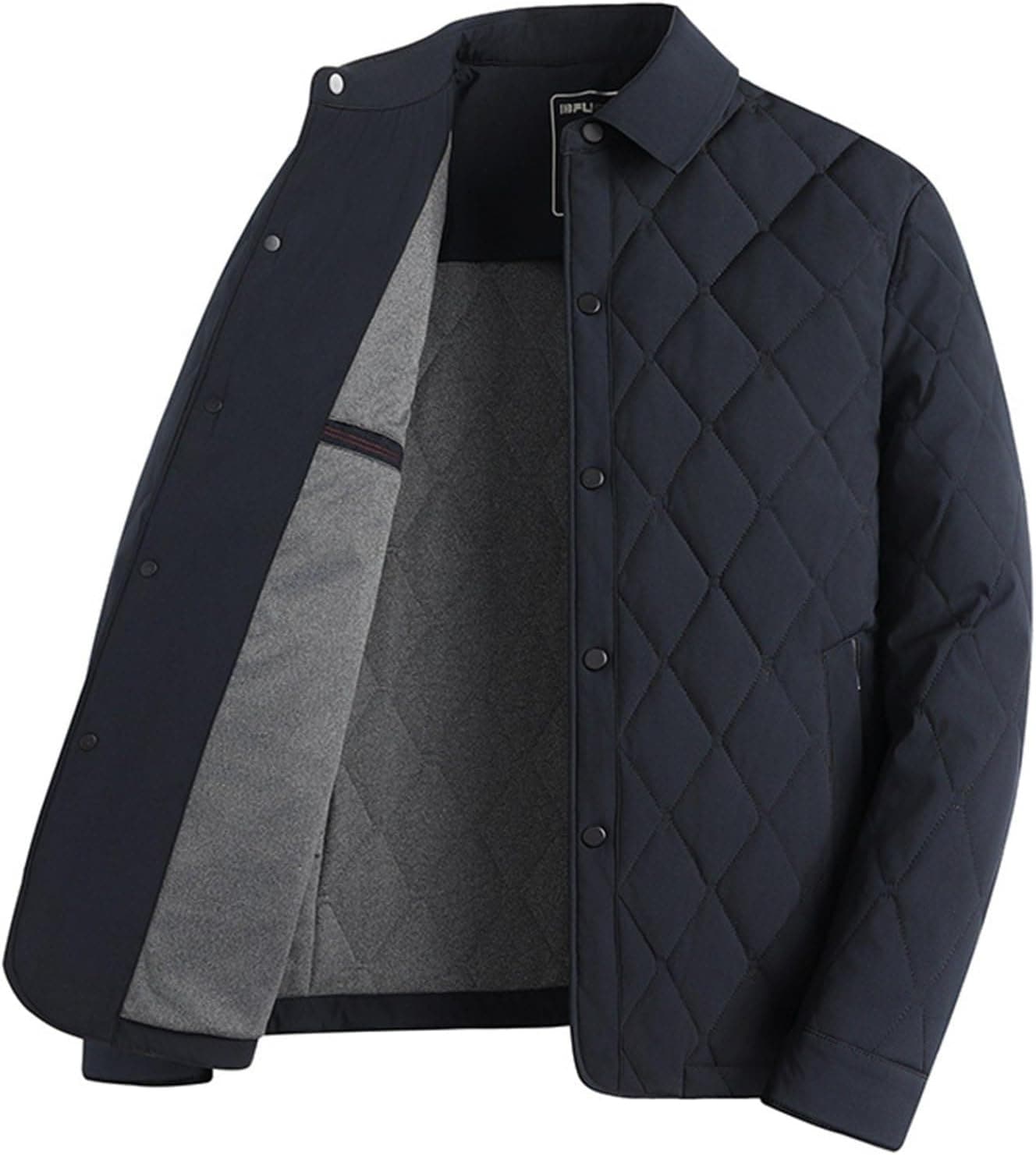 中綿コート 桑絹 メンズ キルティングジャケット 厚手 暖か ビジネス 冬コート 無地 紳士 防寒コート ステンカラー 折り襟 上着 軽量 カジュアル 冬用 おしゃれ 通勤 大きいサイズ 13,010円