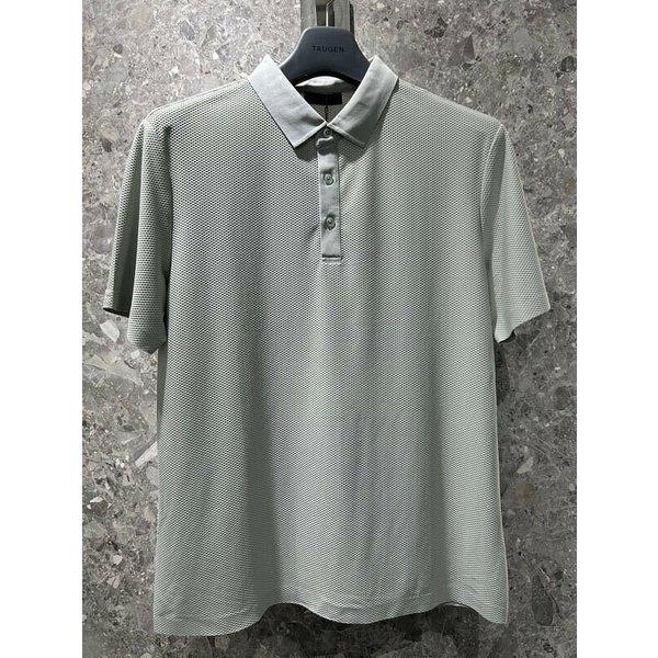 [] ライトグレー フルストレッチ クーリング カラー 半袖Tシャツ FO6621071085 (P003801789)